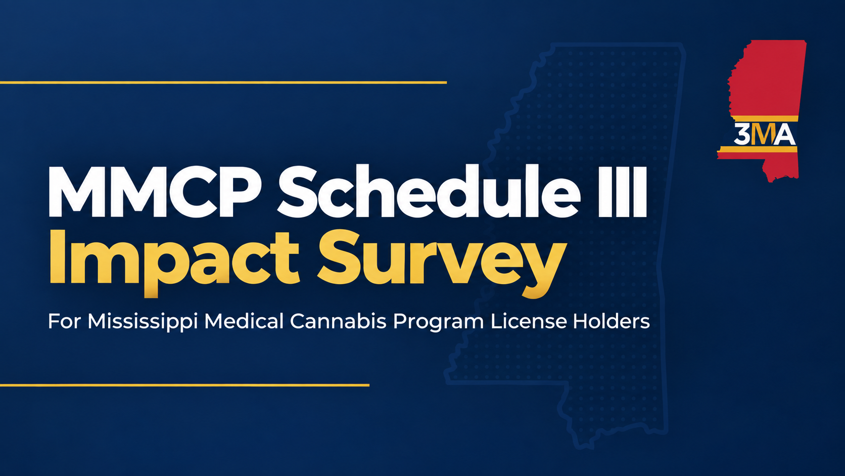 3MA MMCP Schedule III Impact Survey graphic